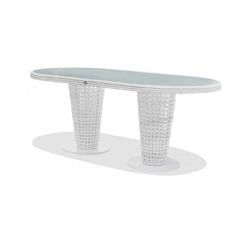 Table de Jardin Ovale DYNSATY 280 cm par Skyline Design
