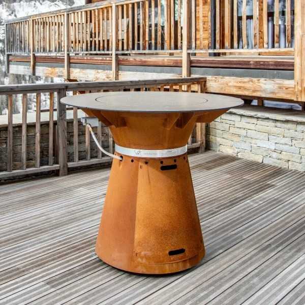 BBQ Table Fusion Medium Wood For 8 Persons