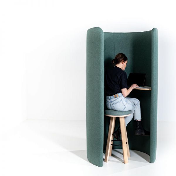 ACOUSTIC HUG - Acoustic Cabinets Cylindrical Shape Office