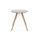 FAZ WOOD DINING TABLE Ø70X74 - Table Ronde 2 personnes en Bois