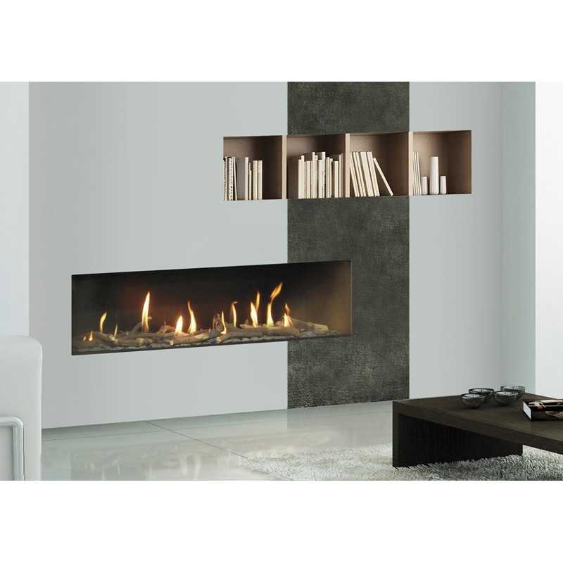 Focus 130 Ribbon Outdoor Gas Fireplace 130cm