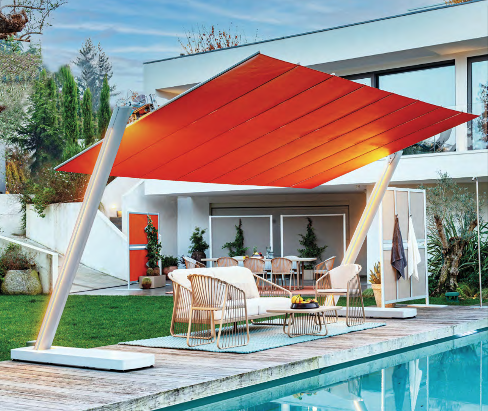 Parasol Resistant Vent Fort Professionnel